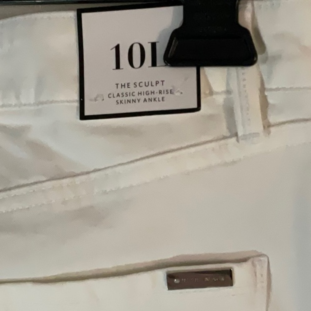 White House Black Market White Skinny Ankle Jeans - Picture 2 of 9